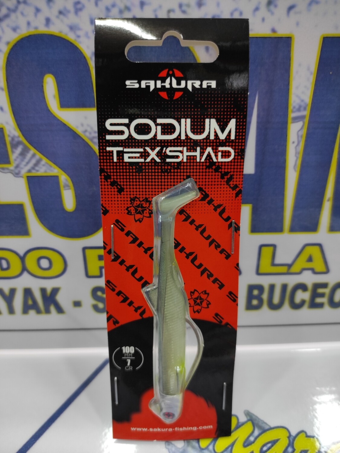 Jig Sakura SODIUM TEXSHAD 100mm - 7Gr - 087 - Ayu