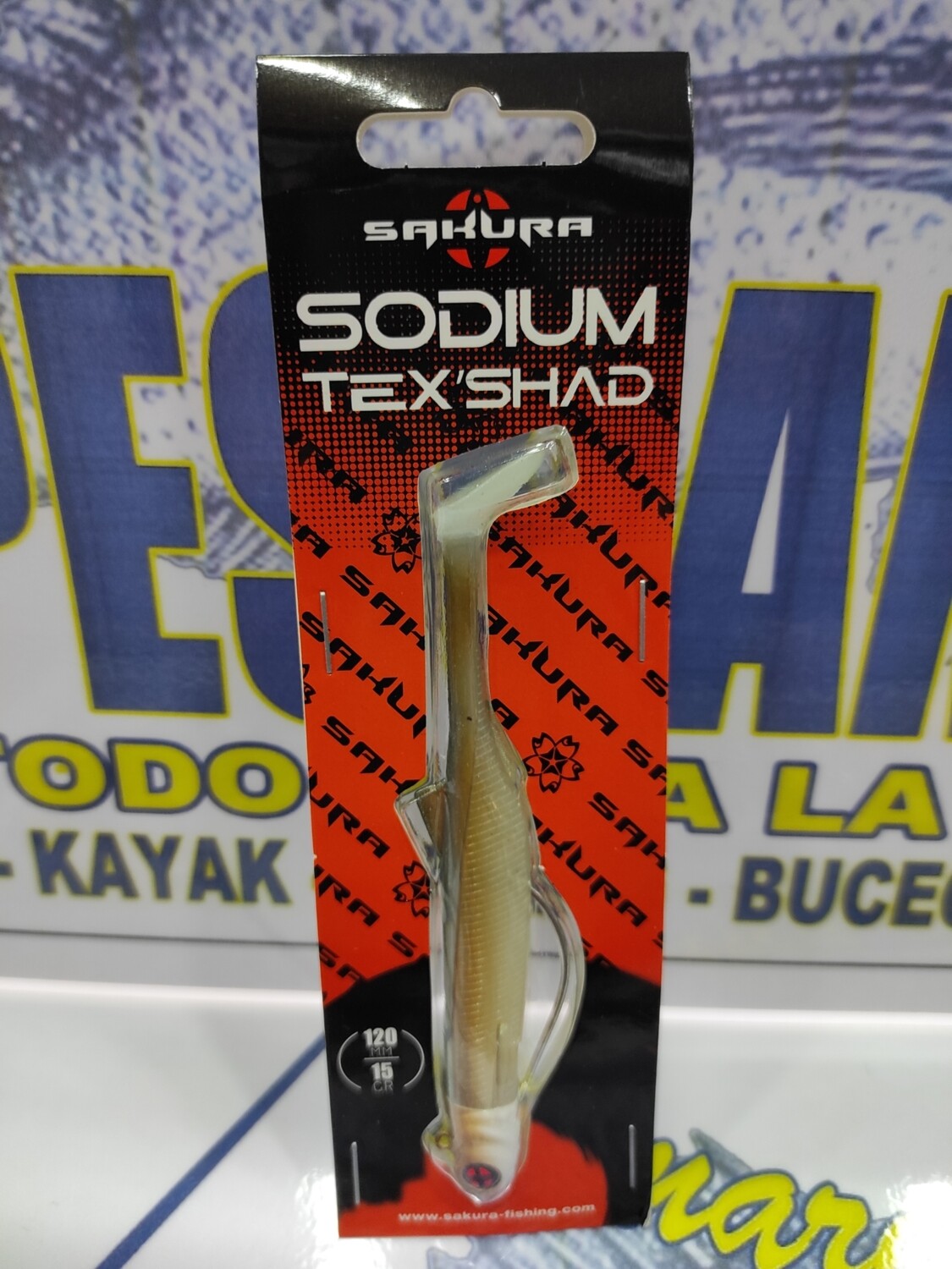 Jig Sakura SODIUM TEXSHAD 120mm - 15Gr - 088 - Arkansas Shiner