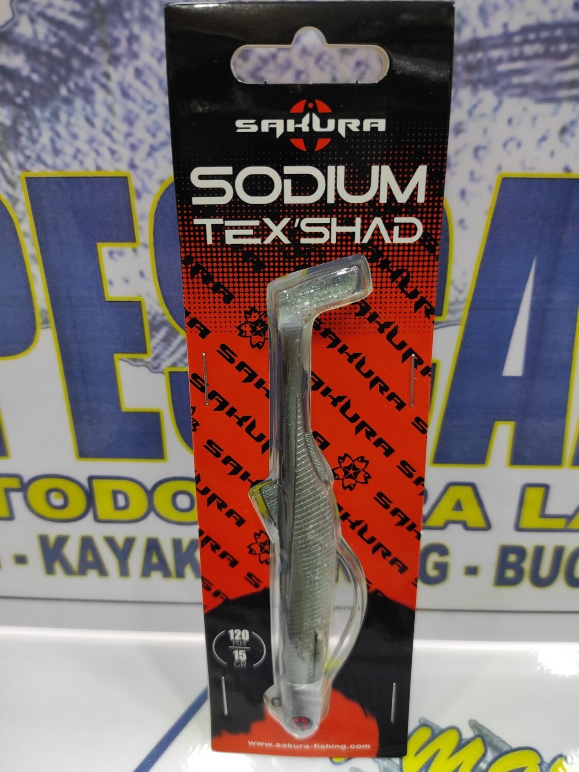Jig Sakura SODIUM TEXSHAD 120mm - 15Gr - 090 - Smelt
