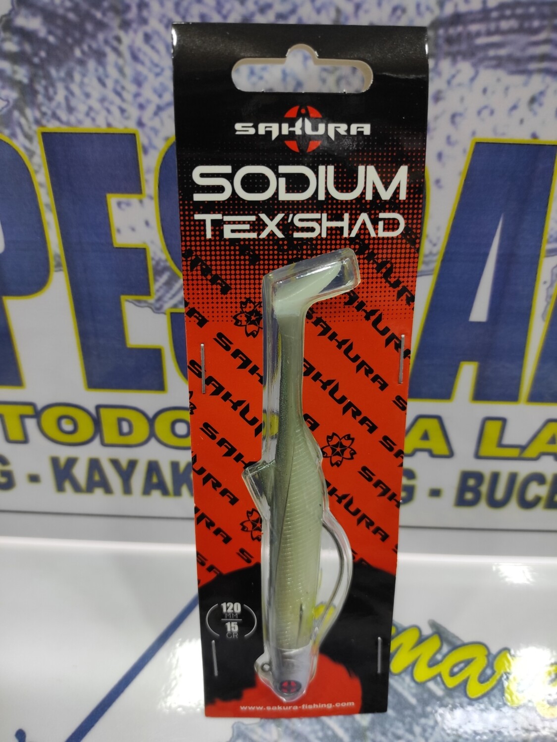 Jig Sakura SODIUM TEXSHAD 120mm - 15Gr - 087 - Ayu