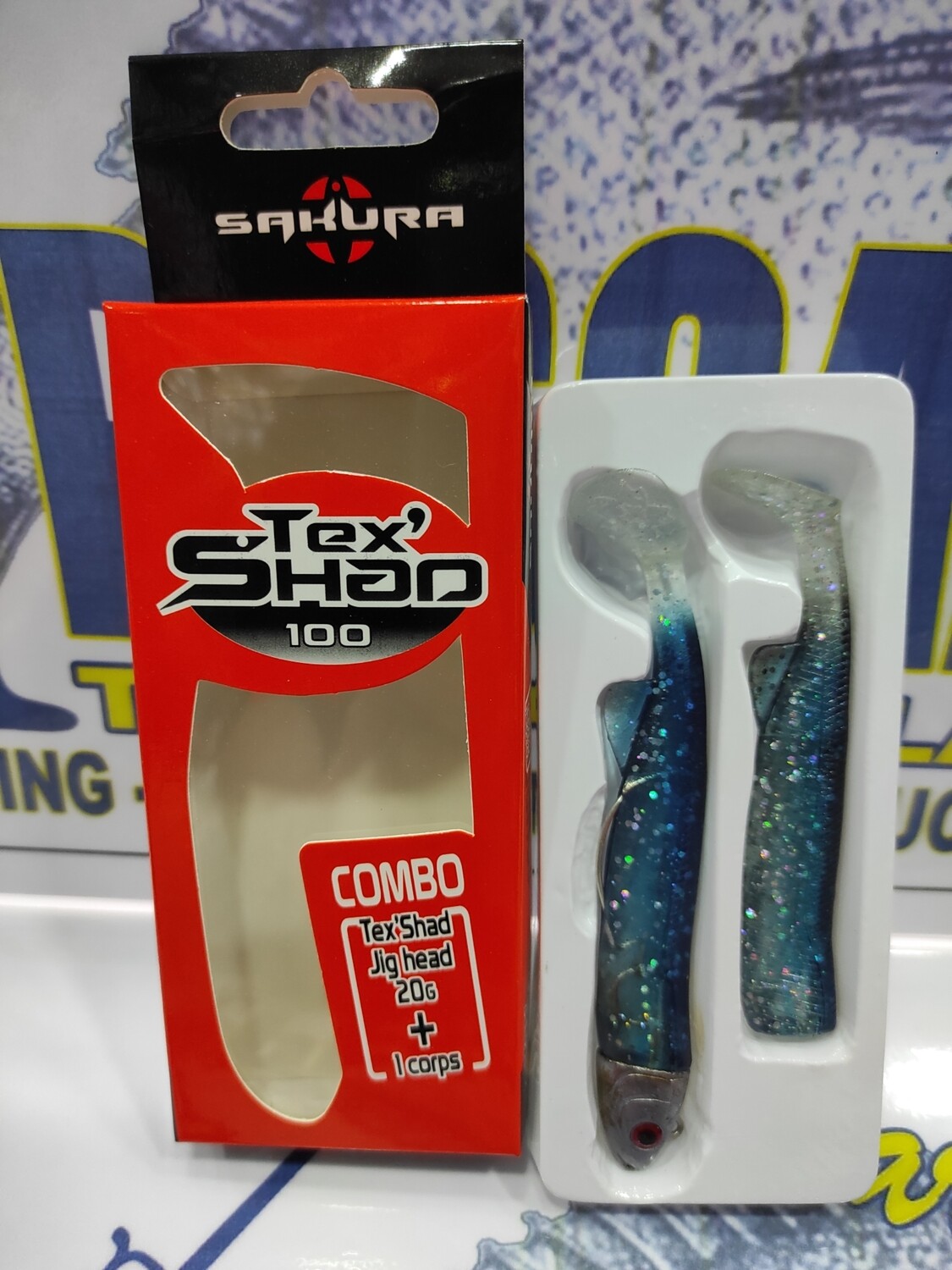 Jig Head Combo TexShad 100mm - 20gr - color07