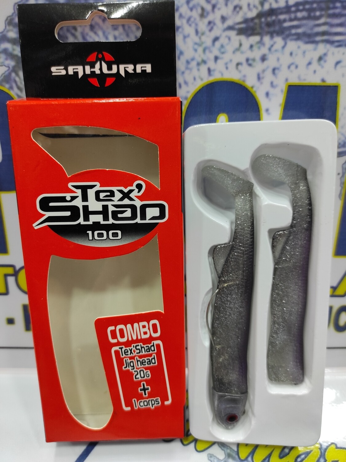 Jig Head Combo TexShad 100mm - 20gr - color01
