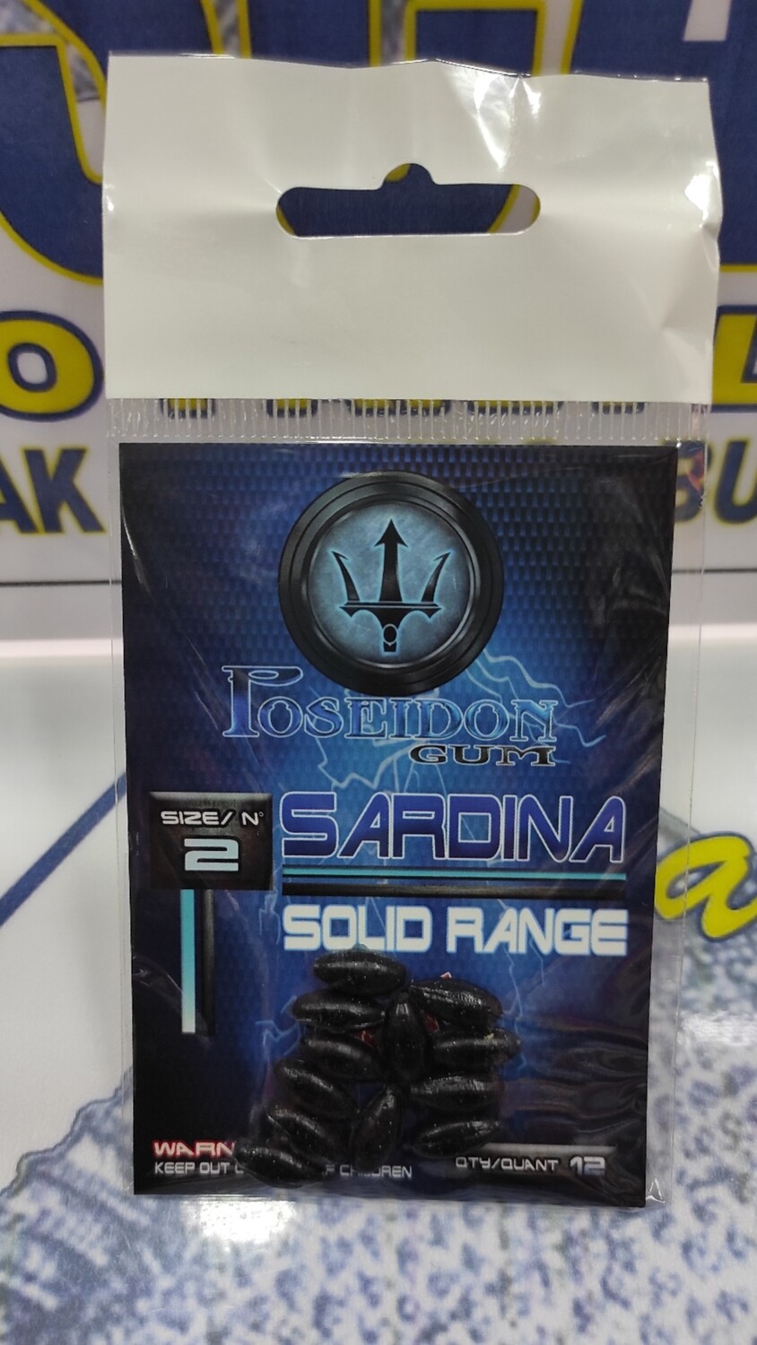 Perla POSEIDON GUM - Sabor Sardina - 12und