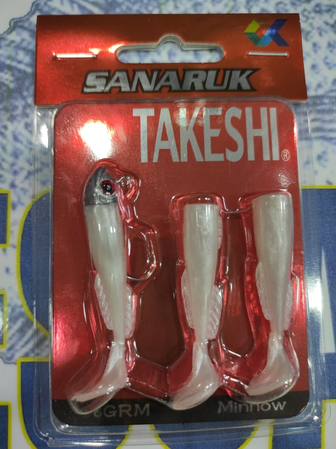 Vinilo Sanaruk Blanco Perla 60mm 8gr (1+3) - Takeshi - Duraflot