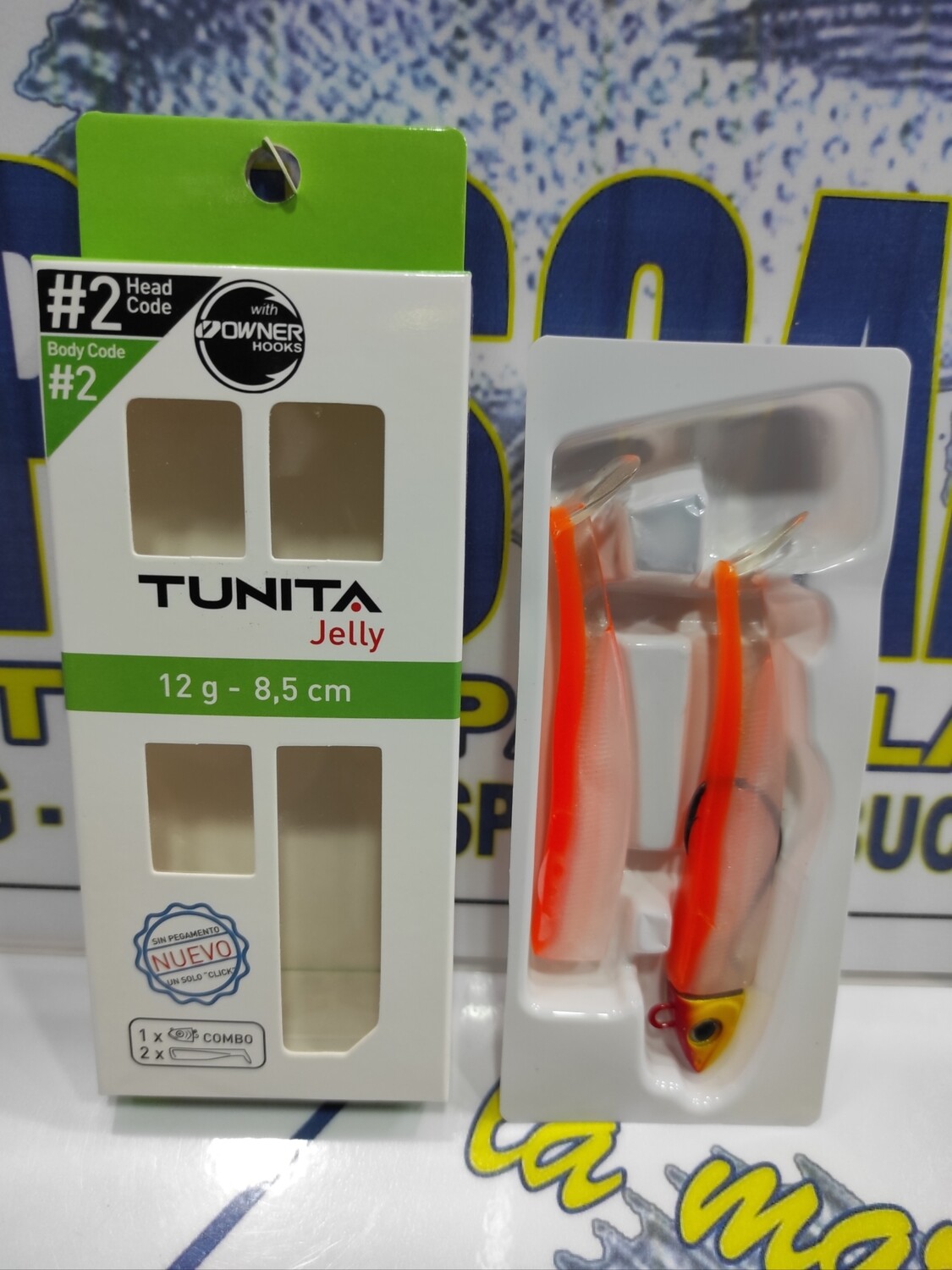Jig Head TUNITA Jelly - 12Gr - 8,5Cm - Anz Owner - cod 2