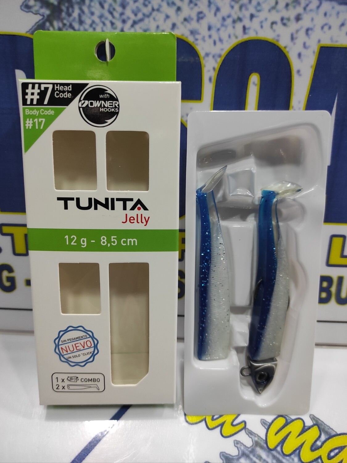 Jig Head TUNITA Jelly - 12Gr - 8,5Cm - Anz Owner - cod 17