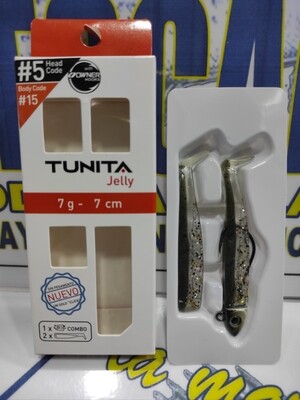 Jig Head TUNITA Jelly - 7Gr - 7Cm - Anz Owner - cod 15