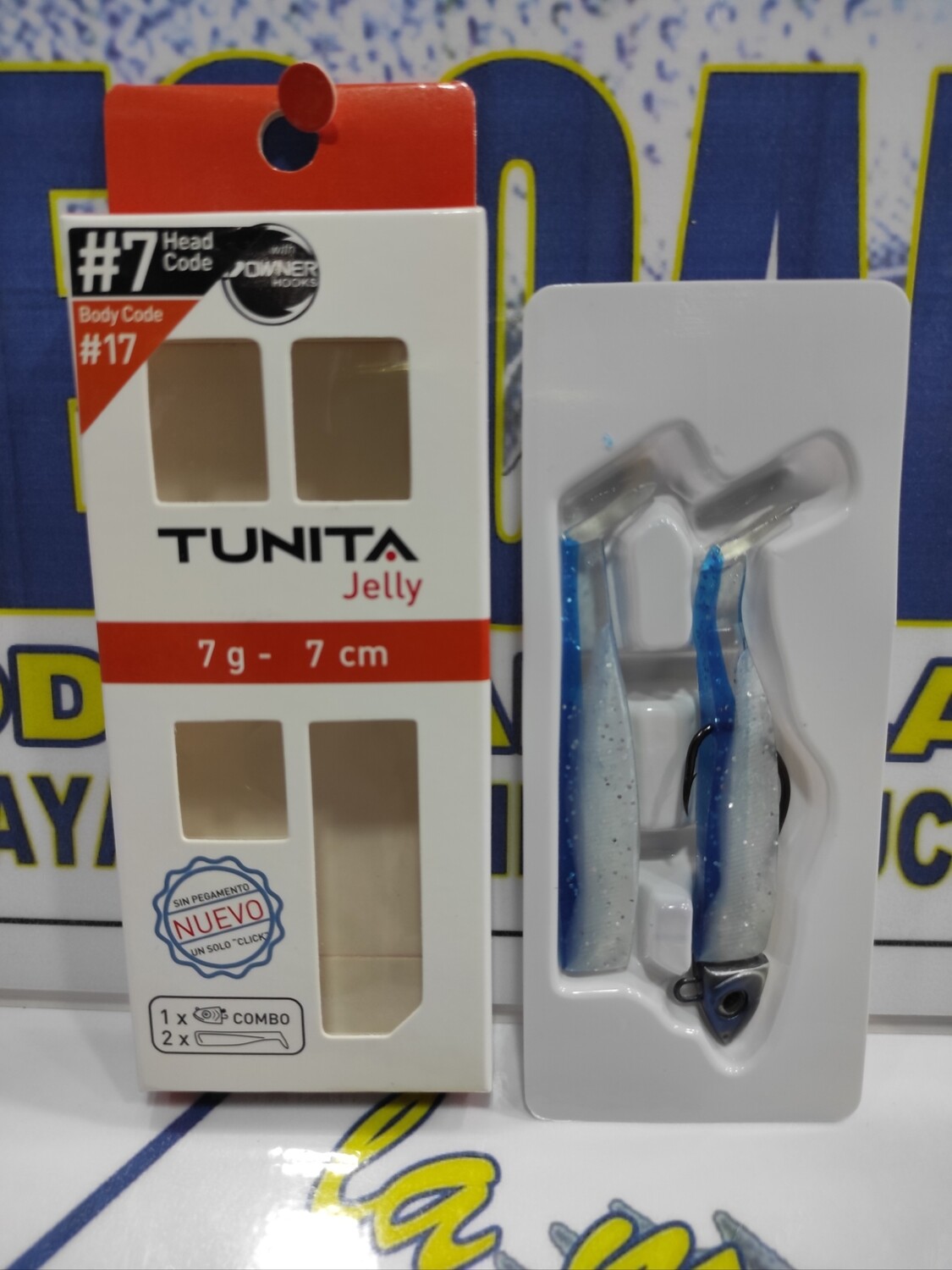 Jig Head TUNITA Jelly - 7Gr - 7Cm - Anz Owner - cod 17