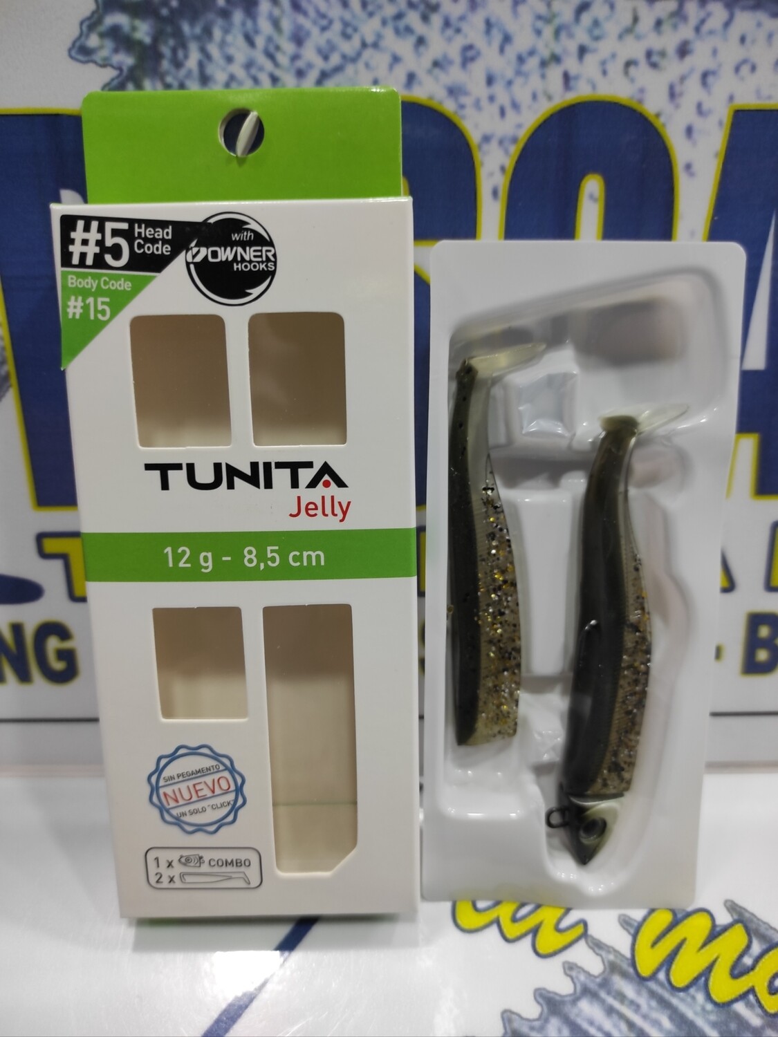 Jig Head TUNITA Jelly - 12Gr - 8,5Cm - Anz Owner - cod 15