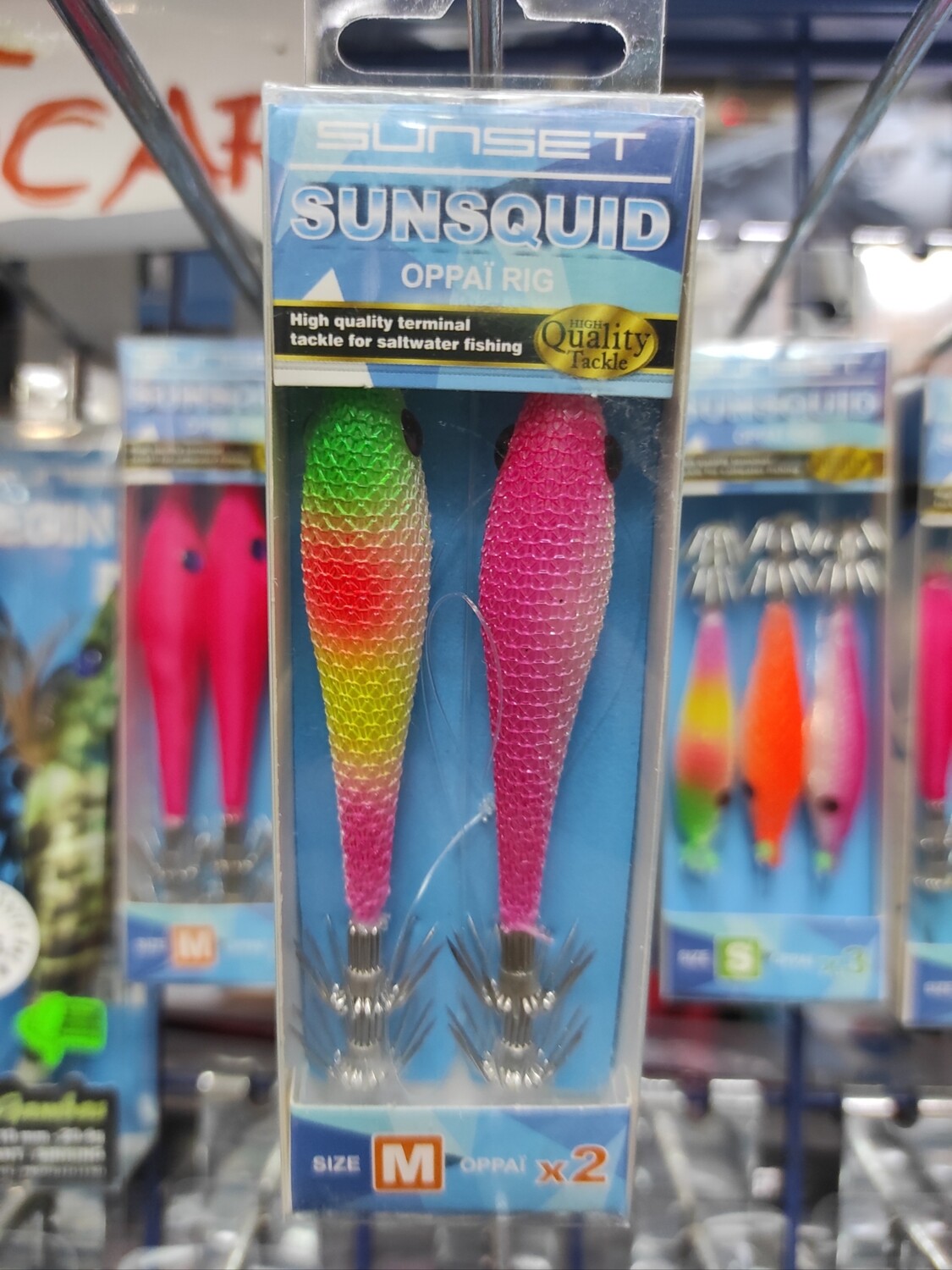 Señuelo Bajo Pajaritos OPPAI RIG sunsquid - 9Cm X2 - 40/100