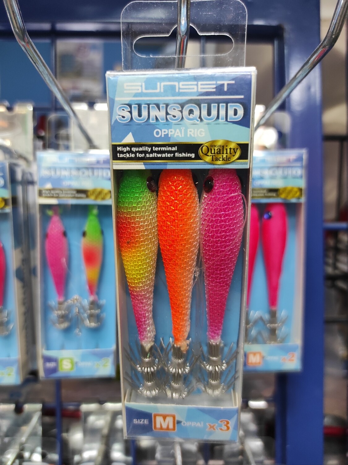 Señuelo Bajo Pajaritos OPPAI RIG sunsquid - 9Cm X3 - 40/100