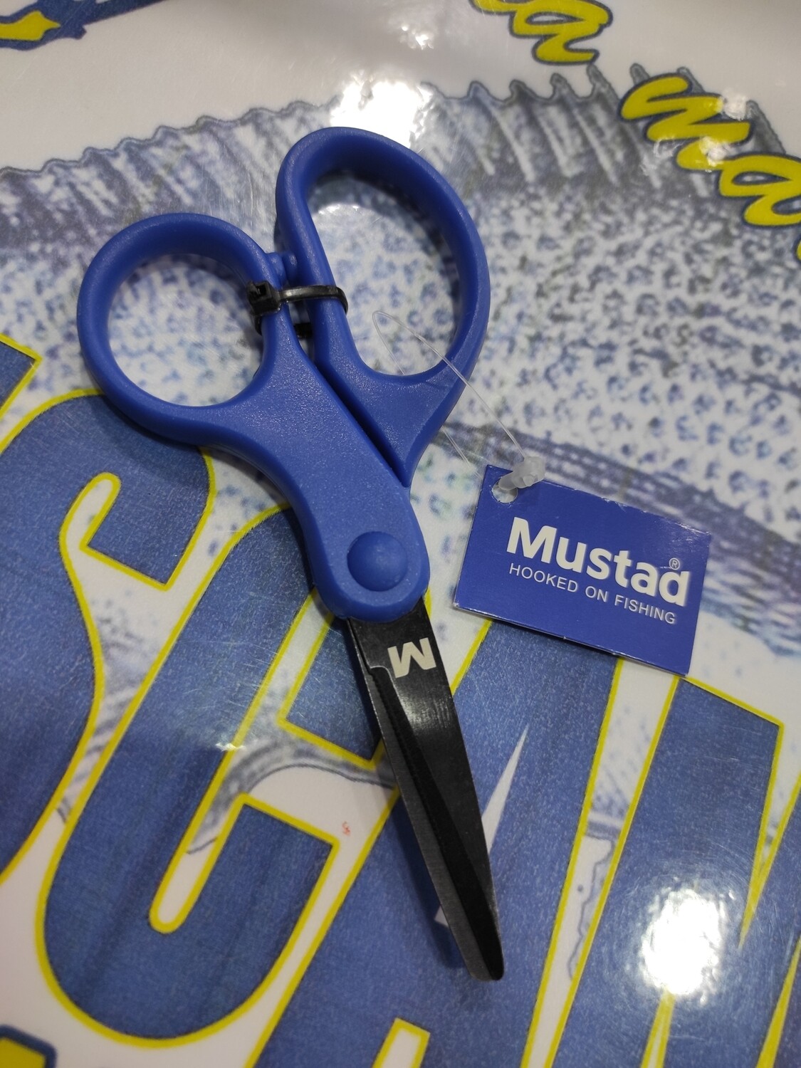 Tijera Mustad Small Braid Scissor eco