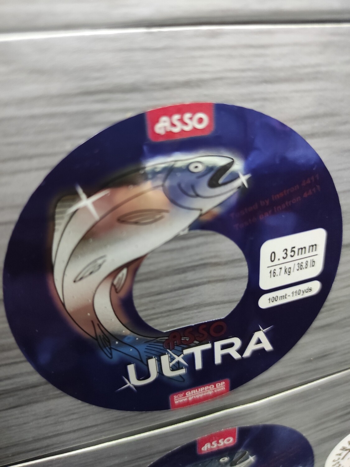 Línea 100Mtr - 0.35 - 16.70Kg - Asso Ultra