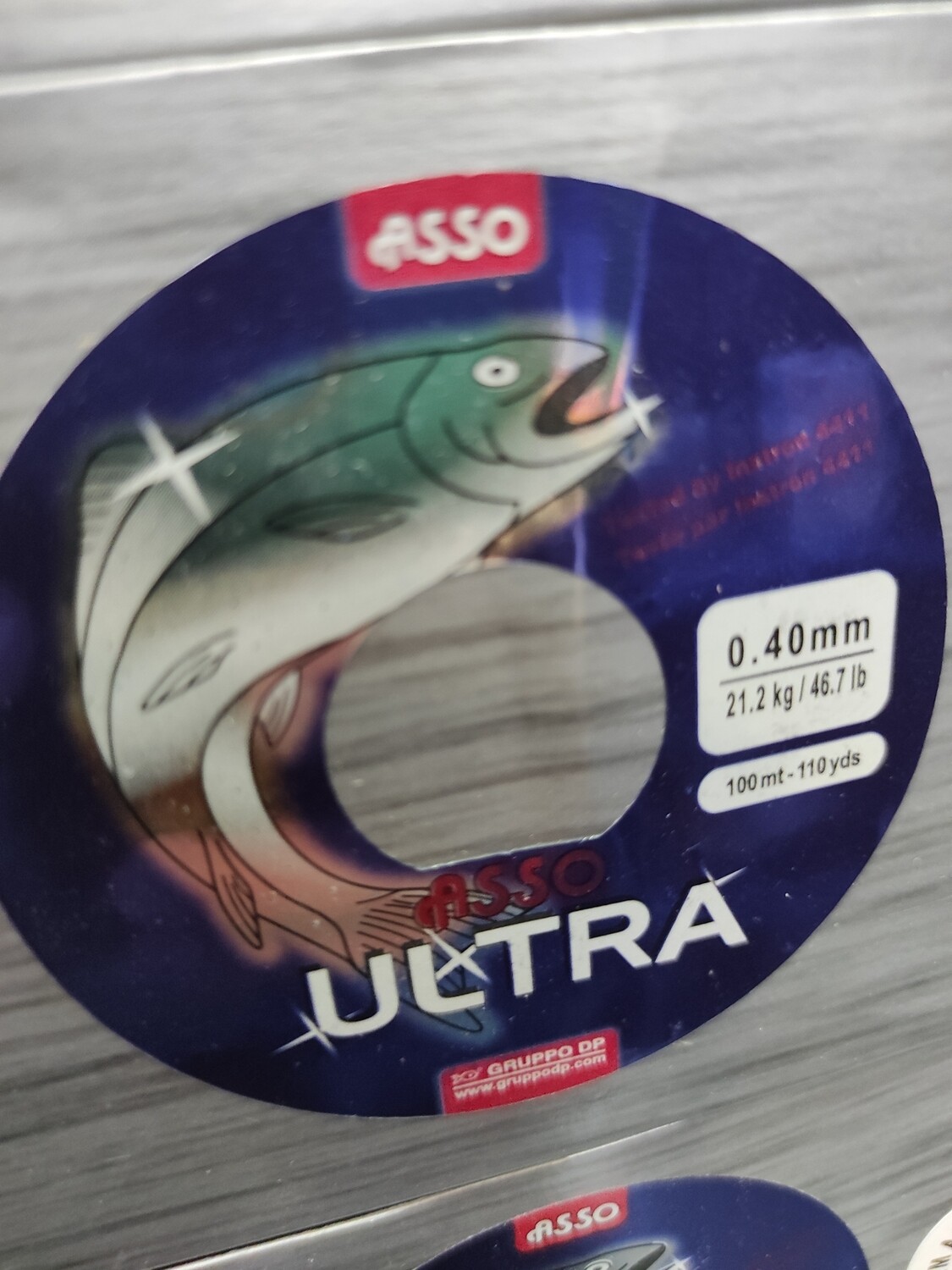 Línea 100Mtr - 0.40 - 21.20Kg - Asso Ultra