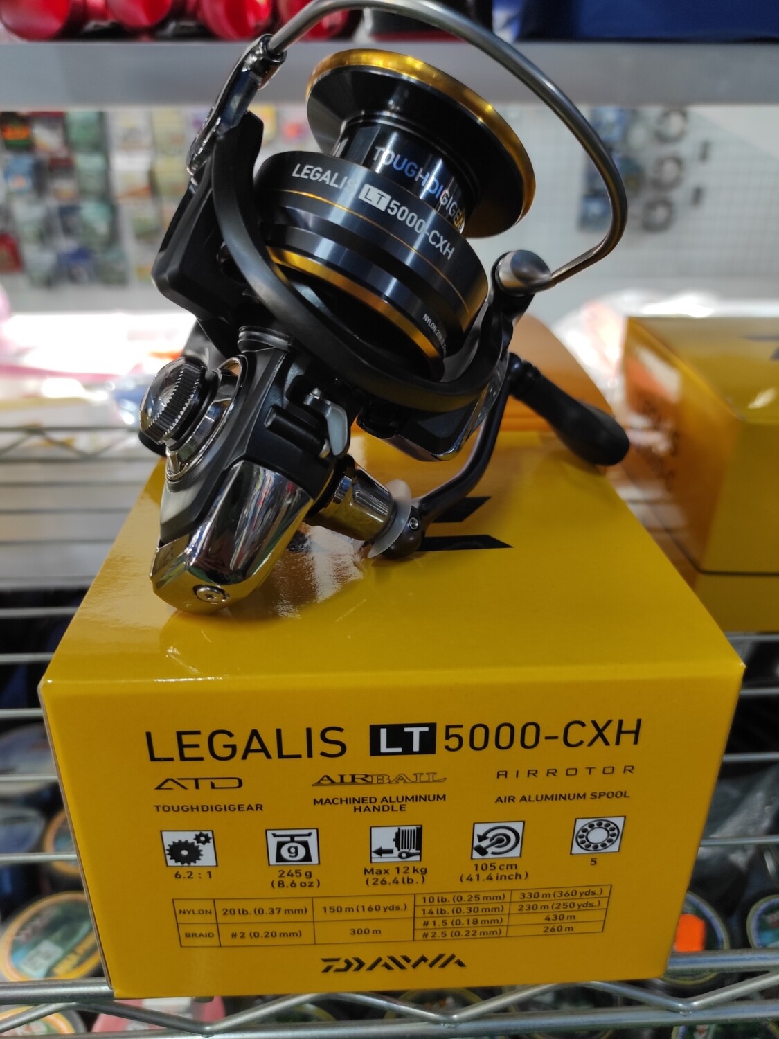Carrete Daiwa Legalis LT 5000 CXH