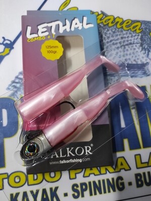 Lethal FALKOR combo+1 - 125mm/100Gr - rosa