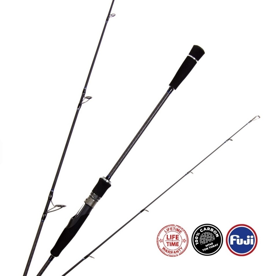 Caña FALKOR Atlas 631S / Ac 70-300Gr / Line PE2-4 / Drag 25Kg Max