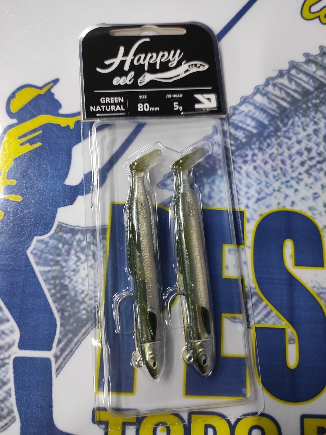 Ykr Happy EEL 5Gr - 80mm - Green Natural