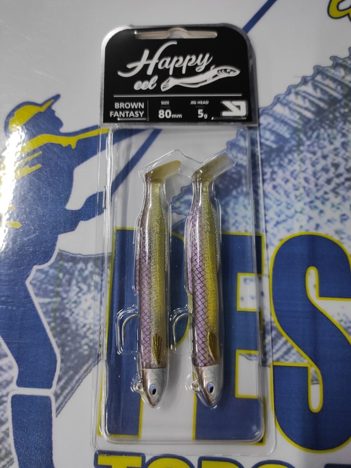Ykr Happy EEL 5Gr - 80mm - Brown Fantasy