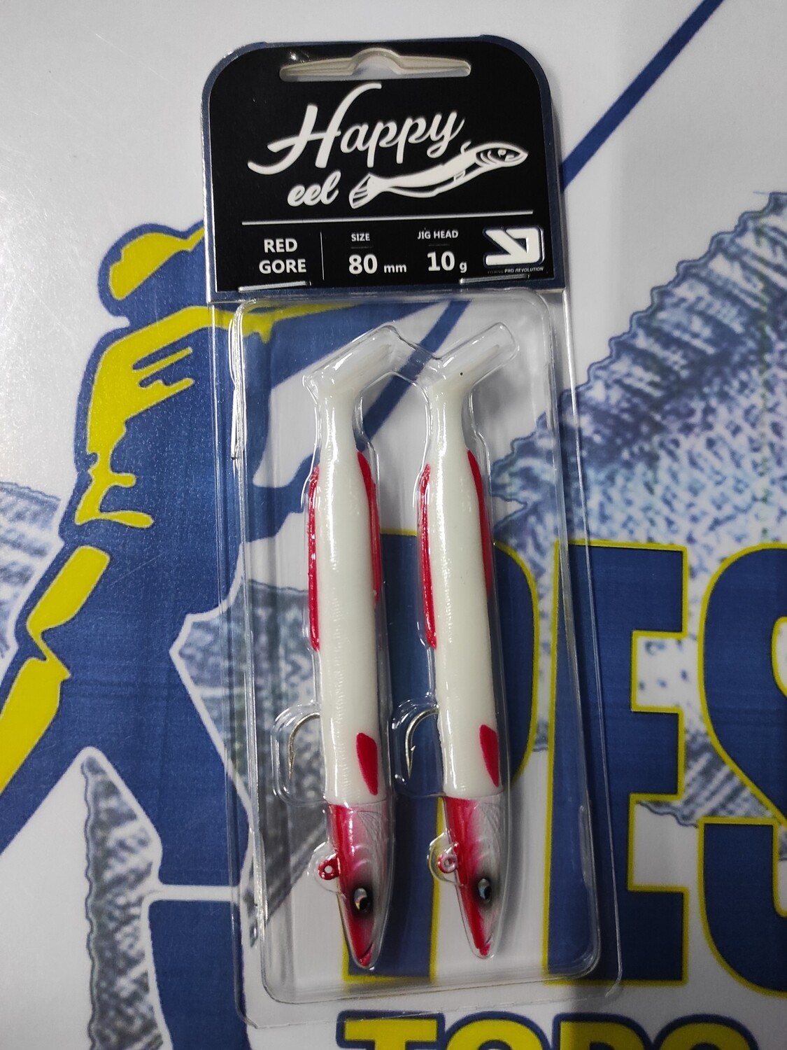 Ykr Happy EEL 10Gr - 80mm - Red Gore