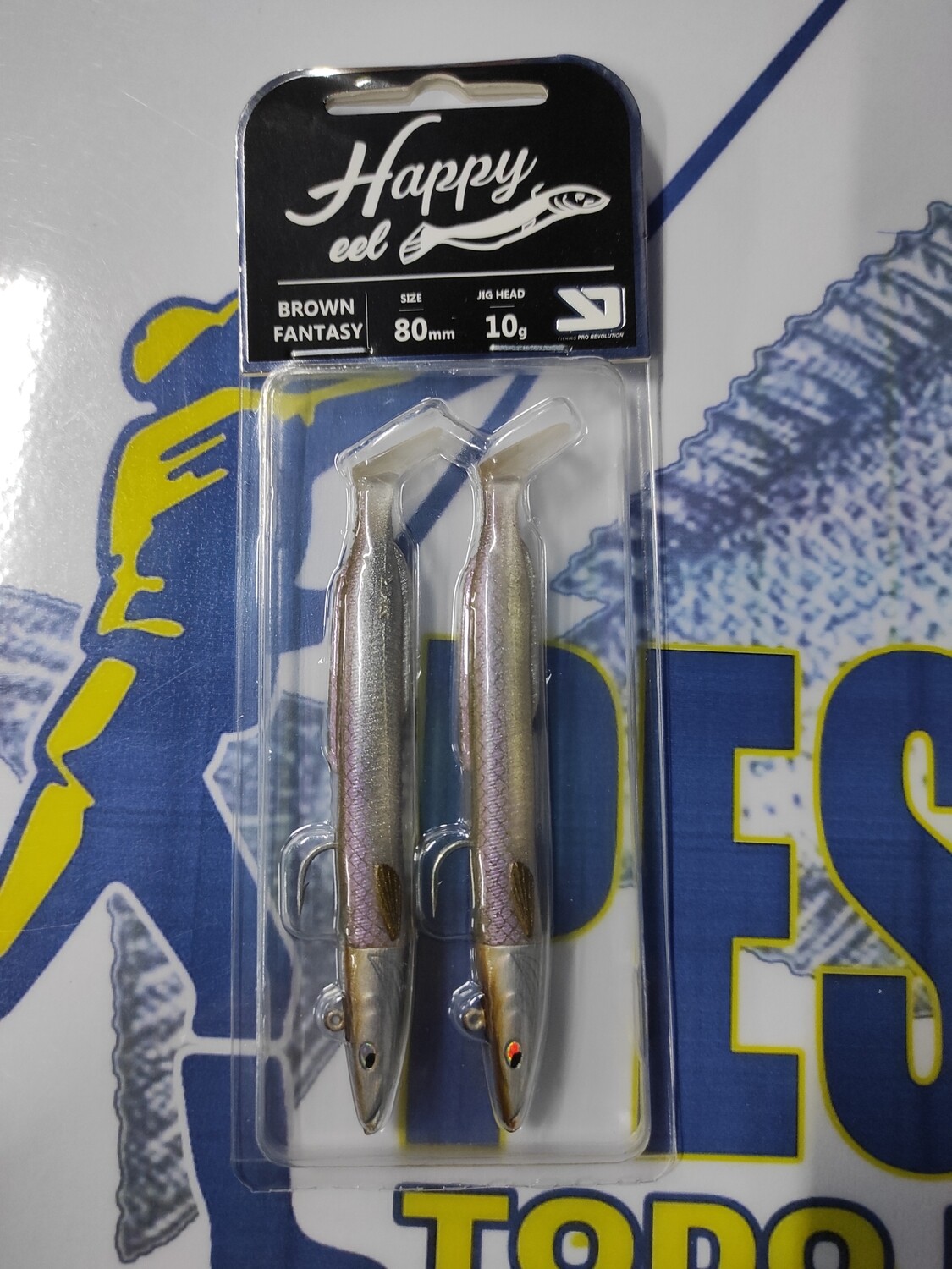 Ykr Happy EEL 10Gr - 80mm - Brown Fantasy