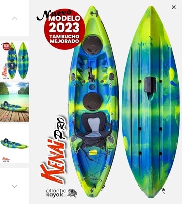 Kayak Kenai Pro Pesca / Paseo (Fin Stock)
