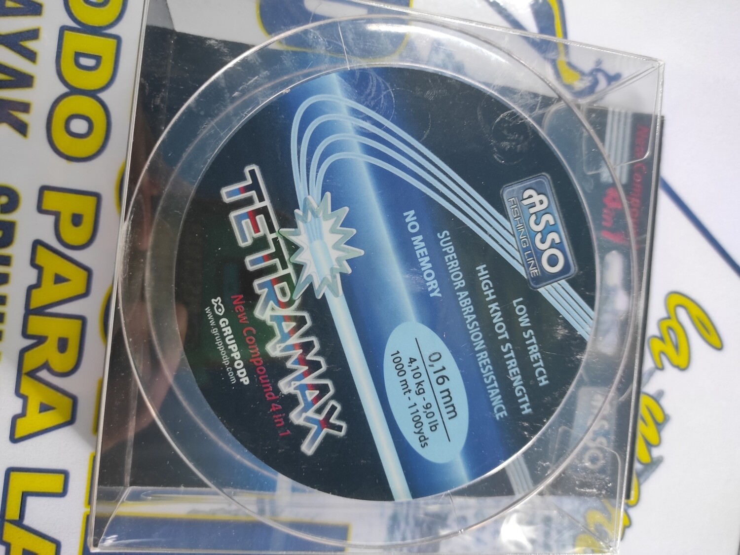 Linea 1000mt - 0.16mm - 4.,10kg - Asso Tetramax