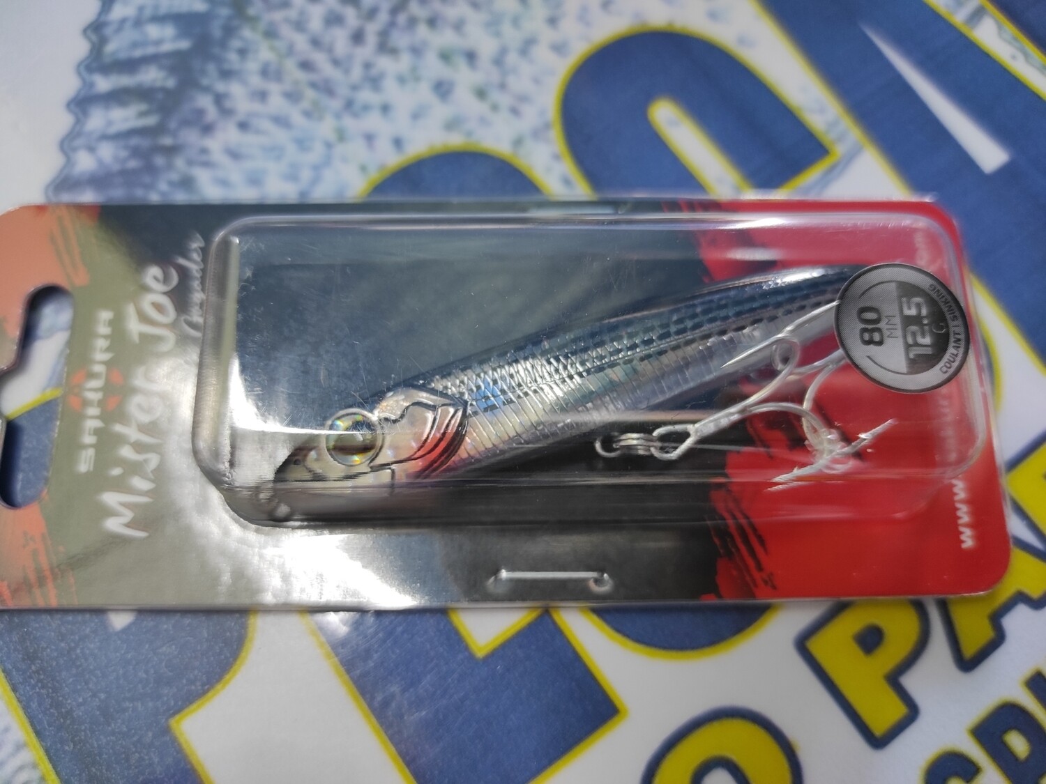 Paseante MisterJoe Sakura 80mm - 12,5gr - sinking 1mt Profmax - col 110