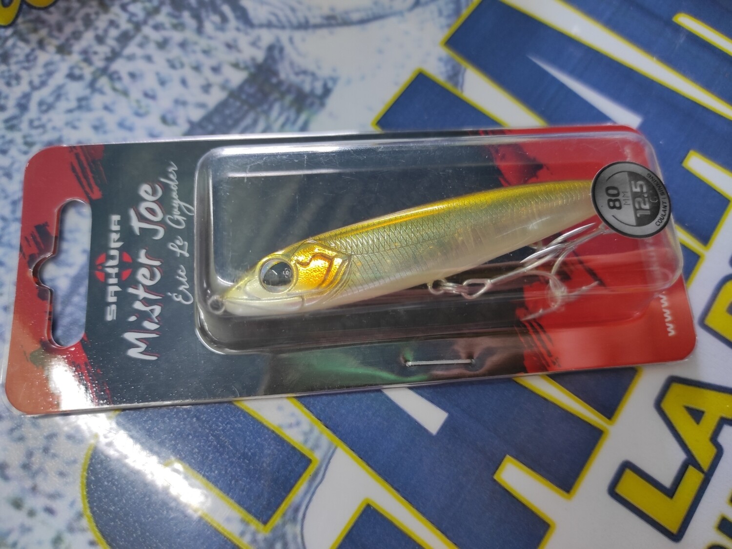 Paseante MisterJoe Sakura 80mm - 12,5gr - sinking 1mt Profmax - col G22