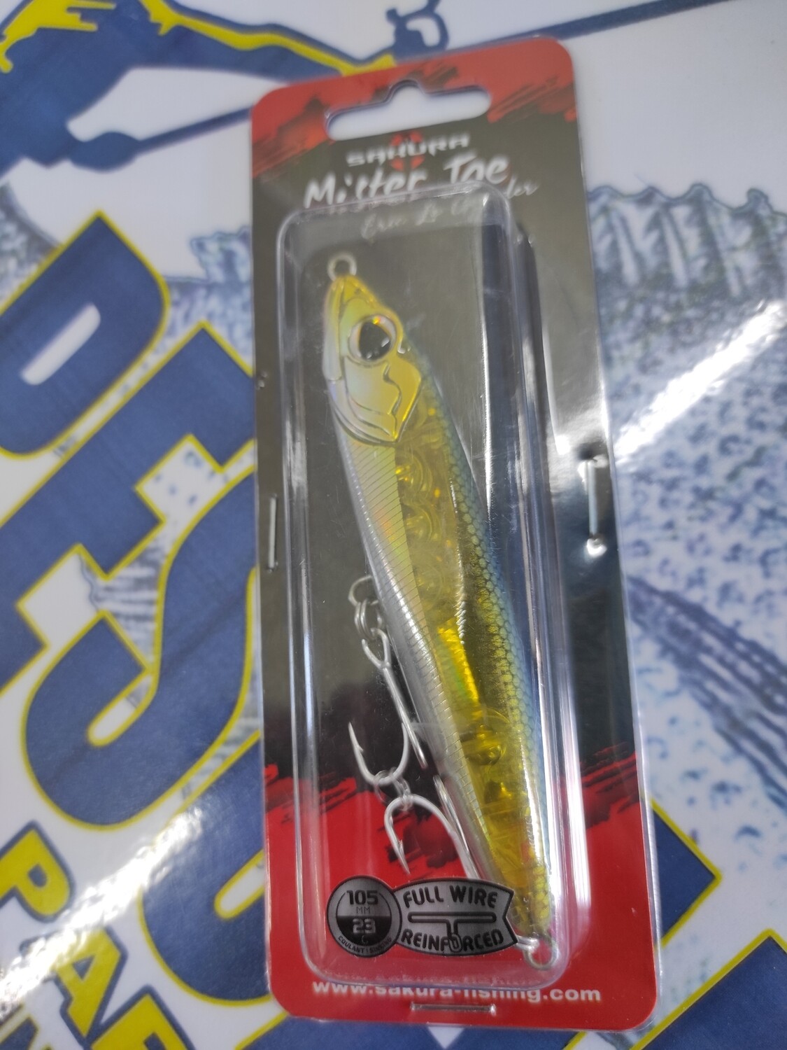 Paseante MisterJoe Sakura 105mm - 23gr - sinking 1mt Profmax - col SSP