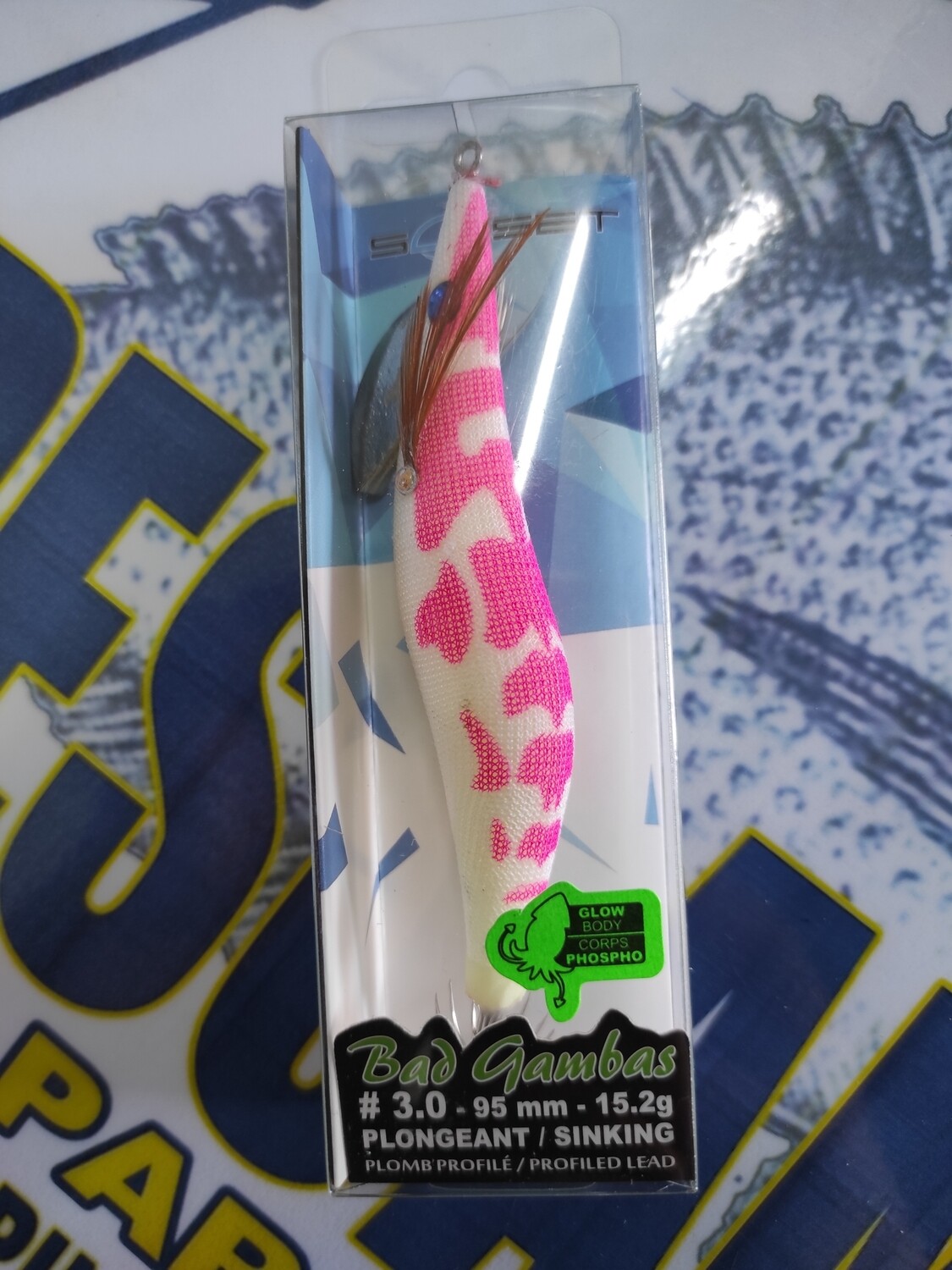 Pajarito Sunset Egging 3.0 - 95mm - 15,20Gr - Glow - Col VAKA PINK