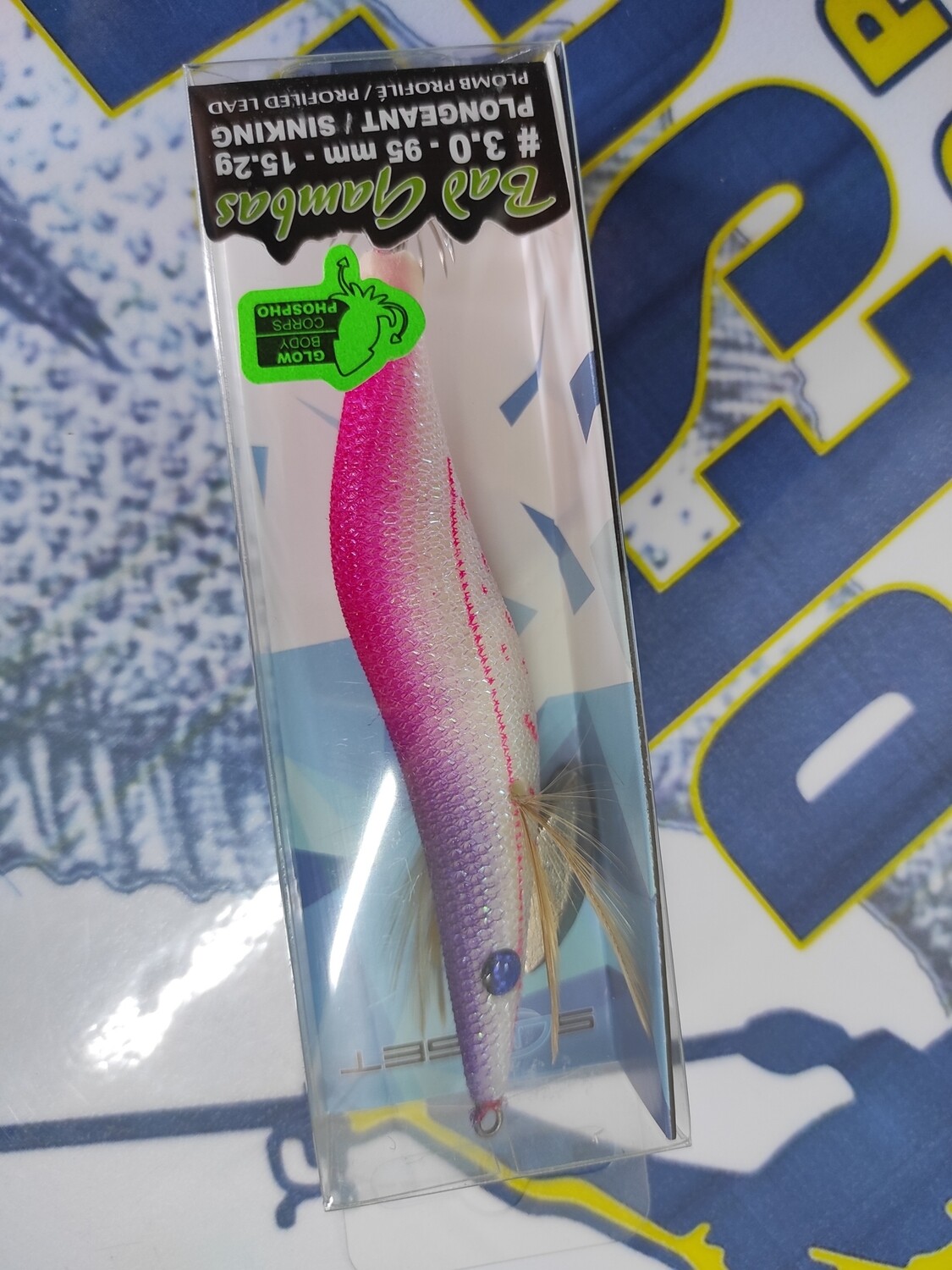 Pajarito Sunset Egging 3.0 - 95mm - 15,20Gr - Glow - Col SPOTTED PINK