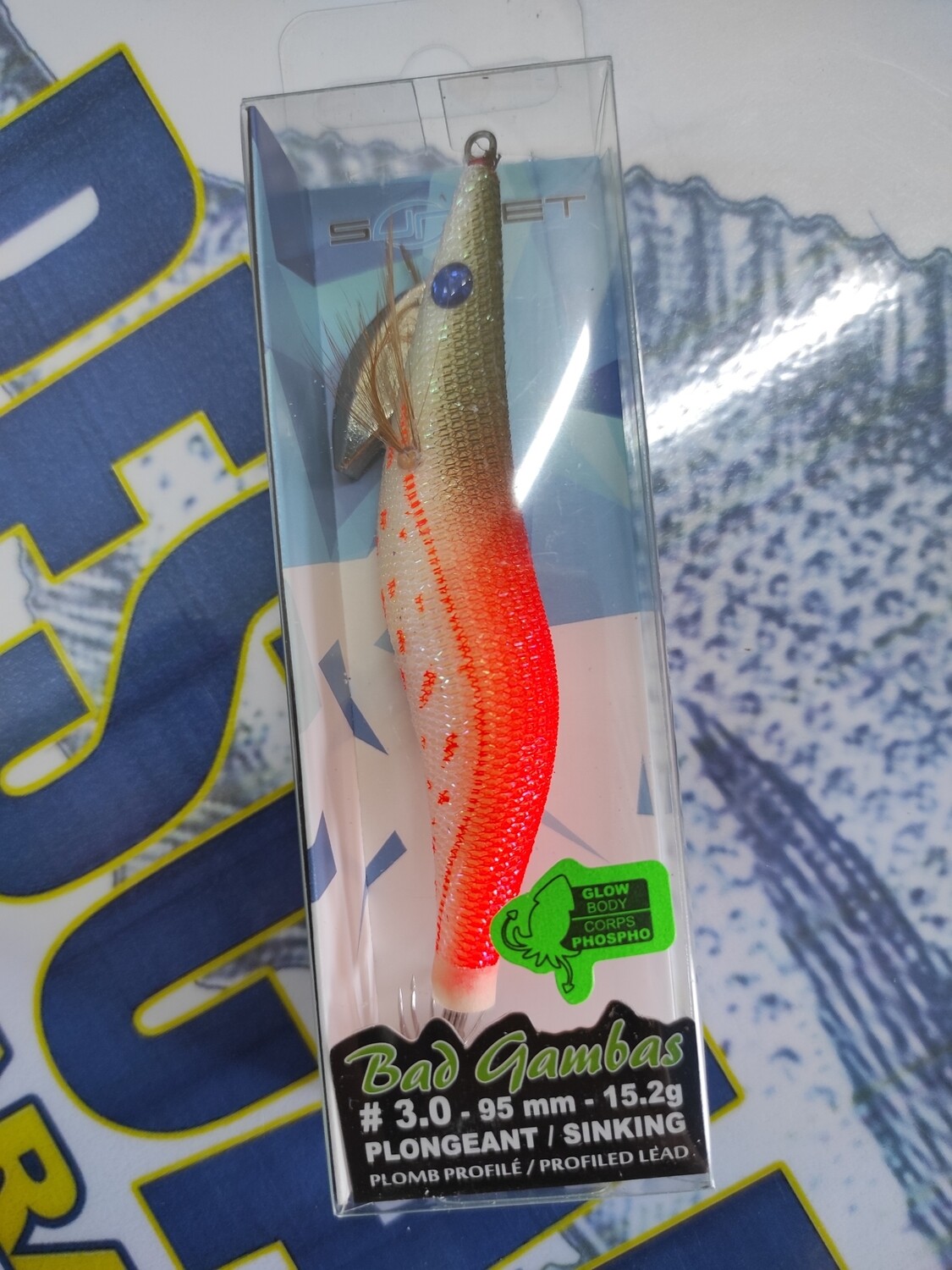 Pajarito Sunset Egging 3.0 - 95mm - 15,20Gr - Glow - Col SPOTTED ORANGE