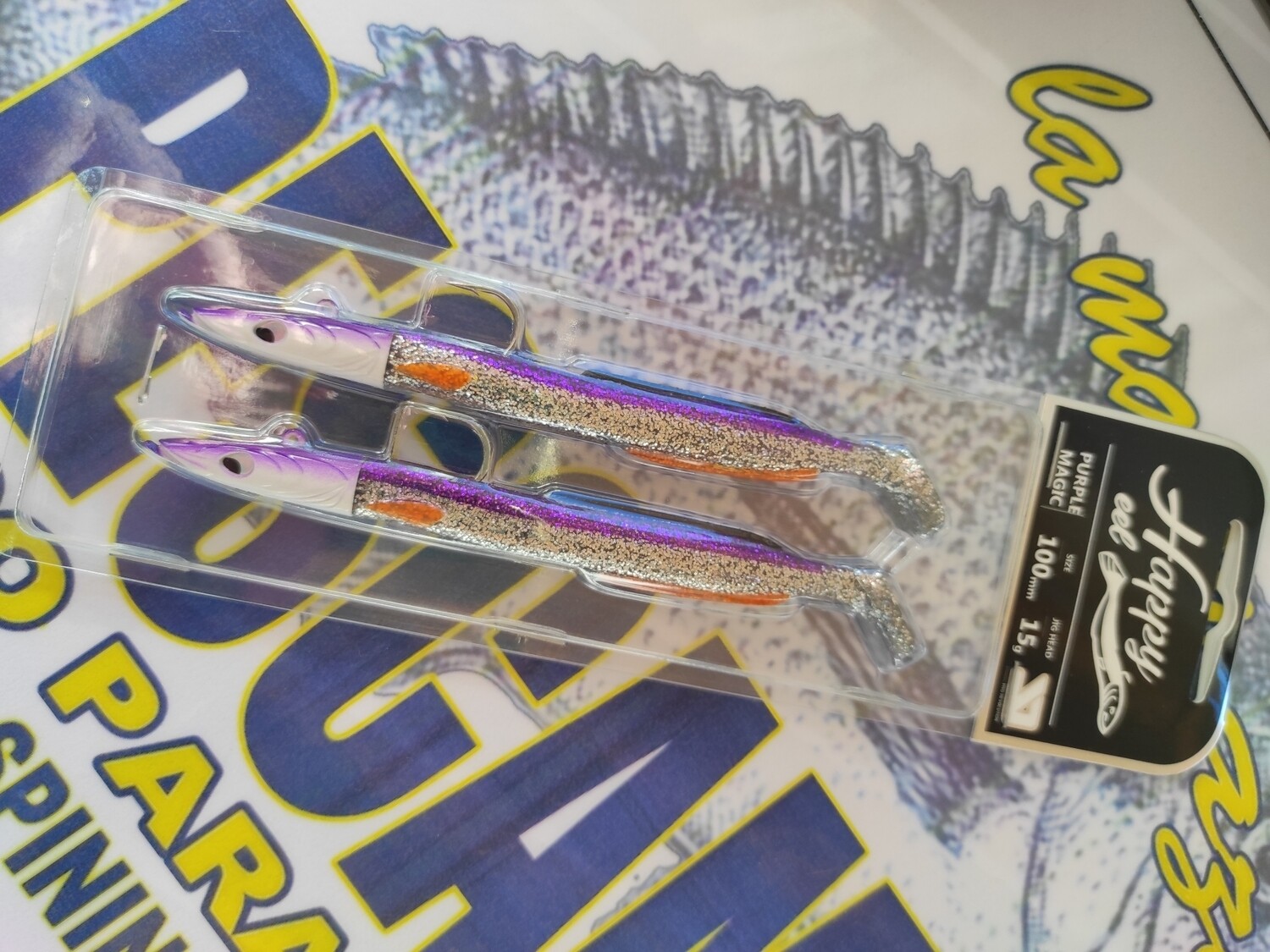 Ykr Happy EEL 15Gr - 100mm - Purple magic
