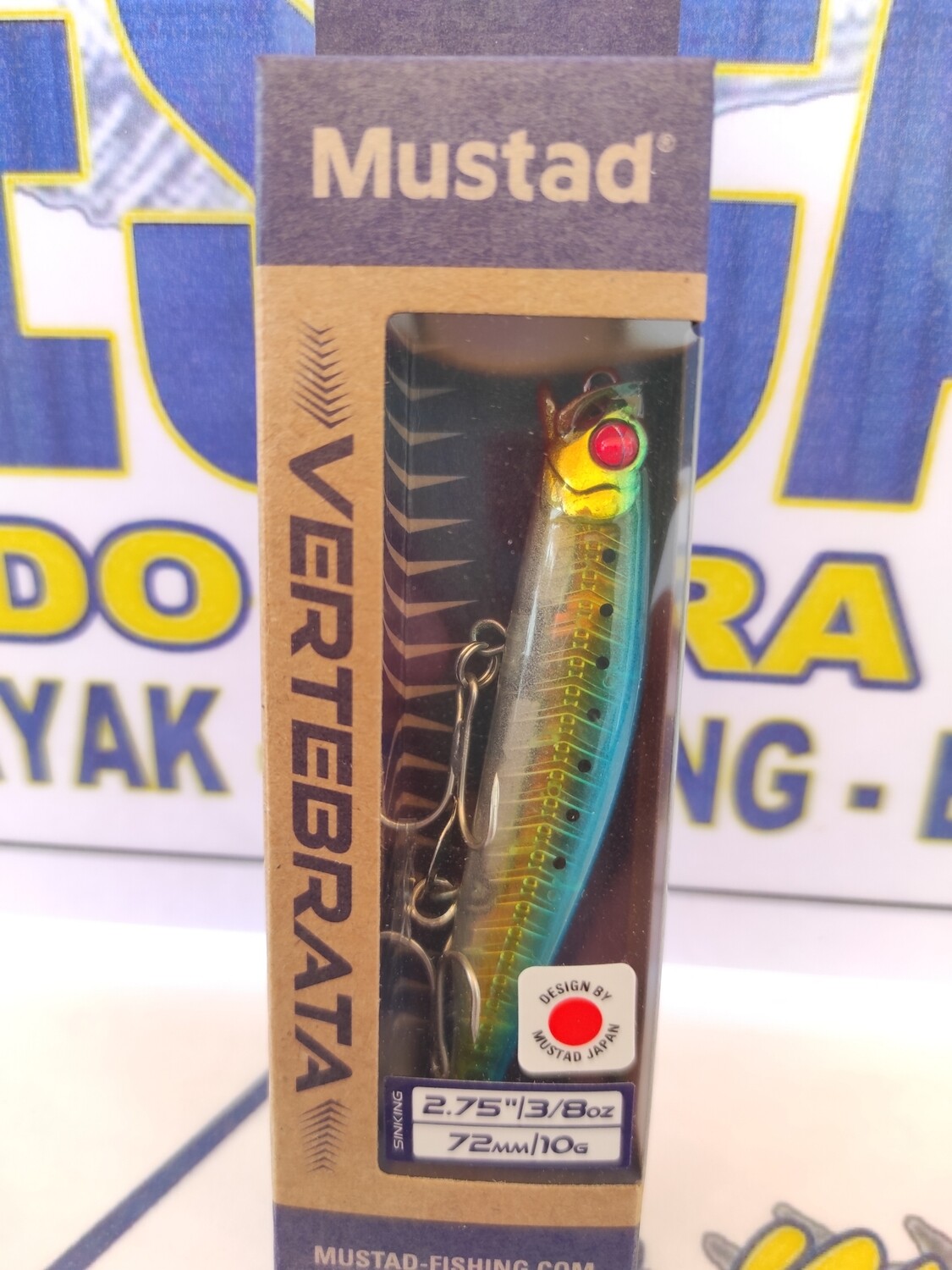 Paseante MUSTAD VERTEBRATA 72mm - 10Gr - Color : Sardine