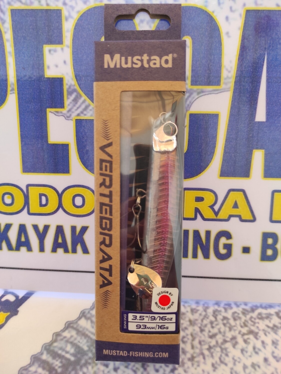 Paseante MUSTAD VERTEBRATA 93mm - 16Gr - Color : Anchovy
