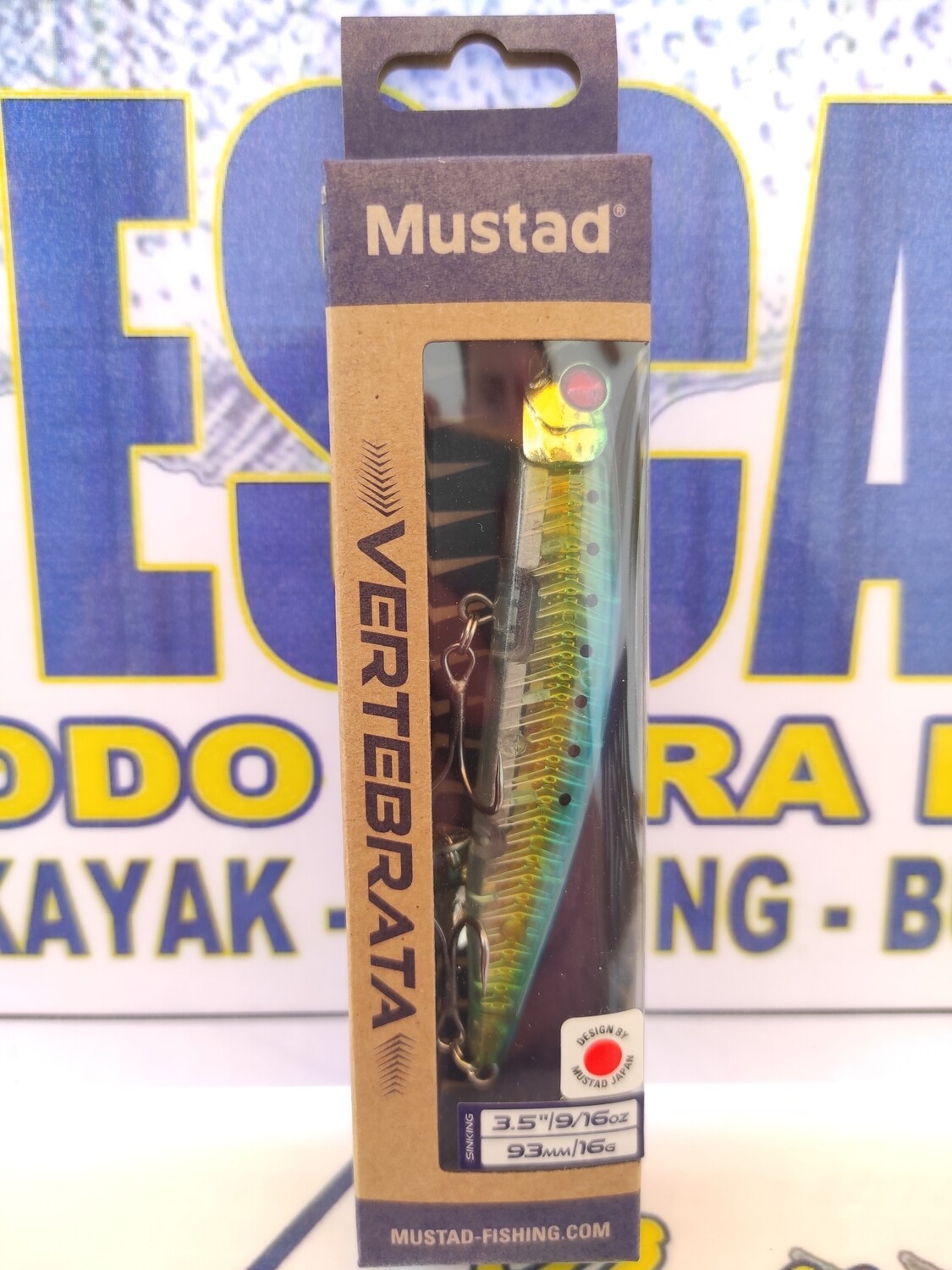 Paseante MUSTAD VERTEBRATA 93mm - 16Gr - Color : Sardine