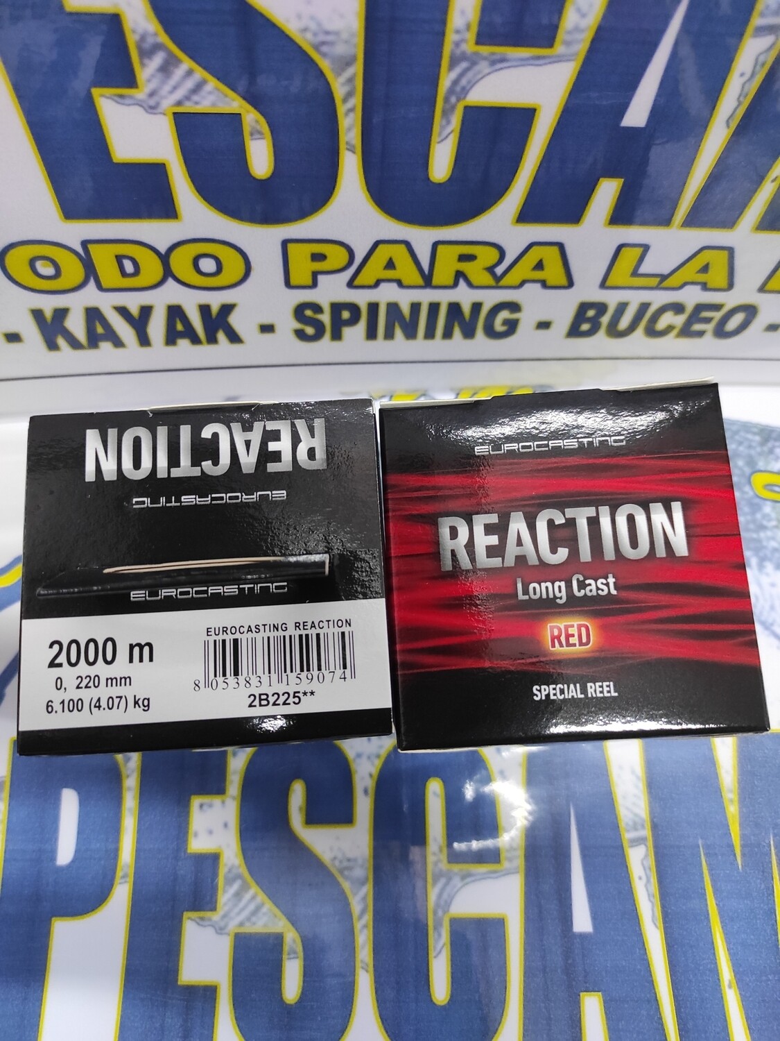 Línea 2000Mtr - 0.22 mm - 4,07Kg - Reaction Tubertini
