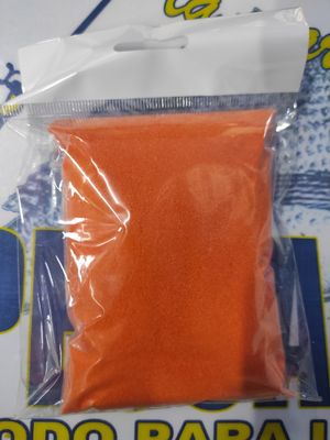 Polvo plastico 100gr - Naranja