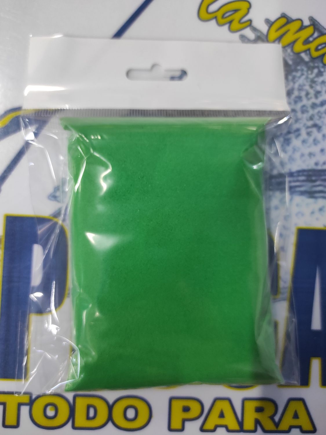 Polvo plastico 100gr - Verde