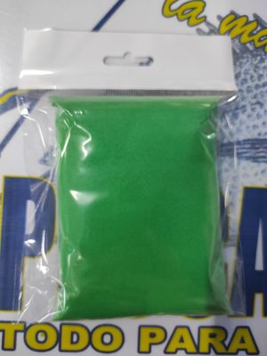 Polvo plastico 100gr - Verde