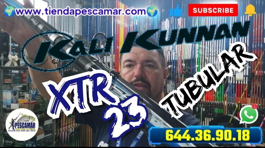 Caña Kali Kunnan 4,20Mtr - BATTELSHIP XTR 23 - TUBULAR - Fuji