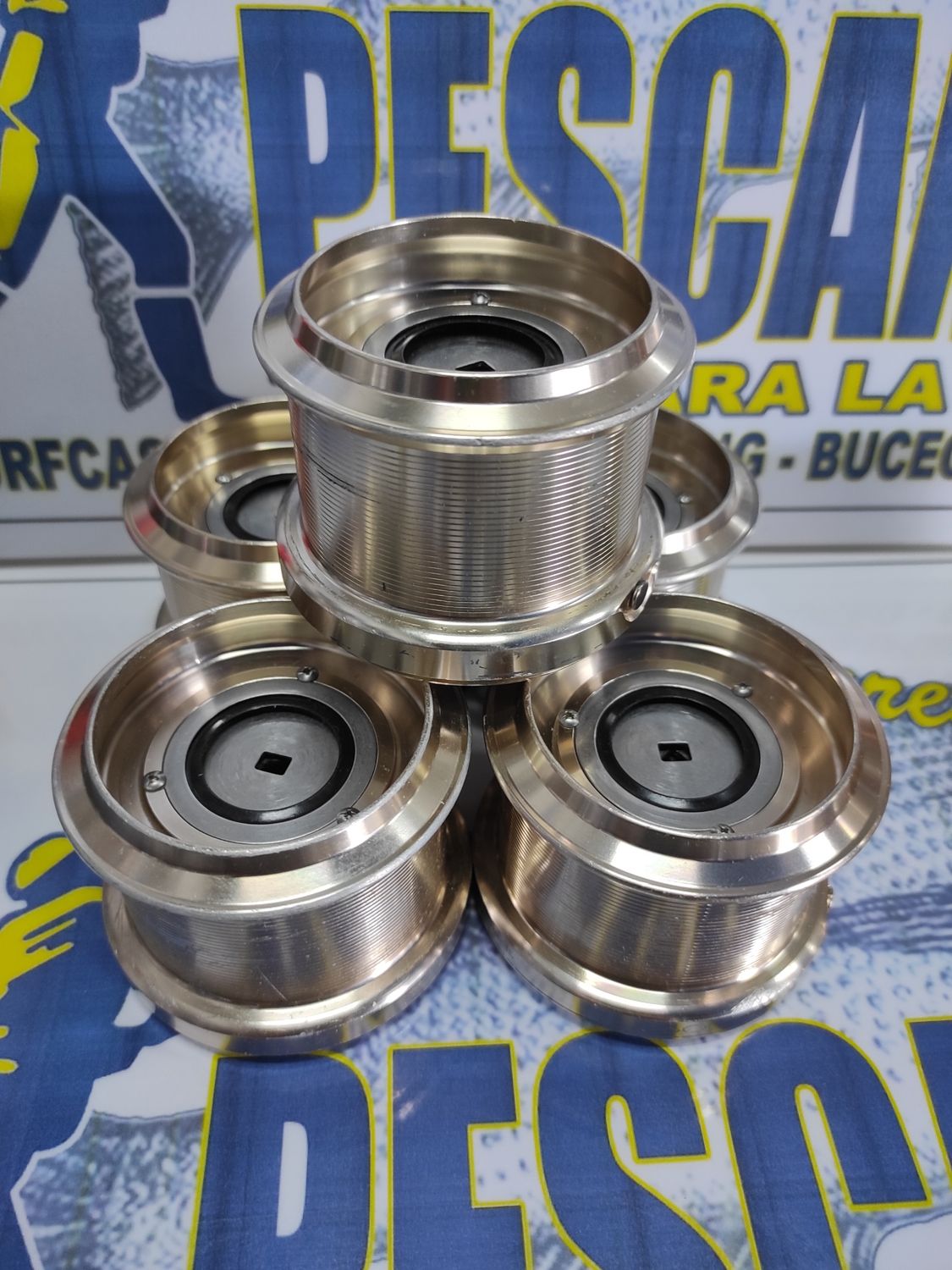 Bobinas xsc 6000 aluminio originales (segunda mano)
