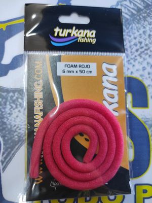 FOAM ROJO 6mm x 50 cm - Turkana