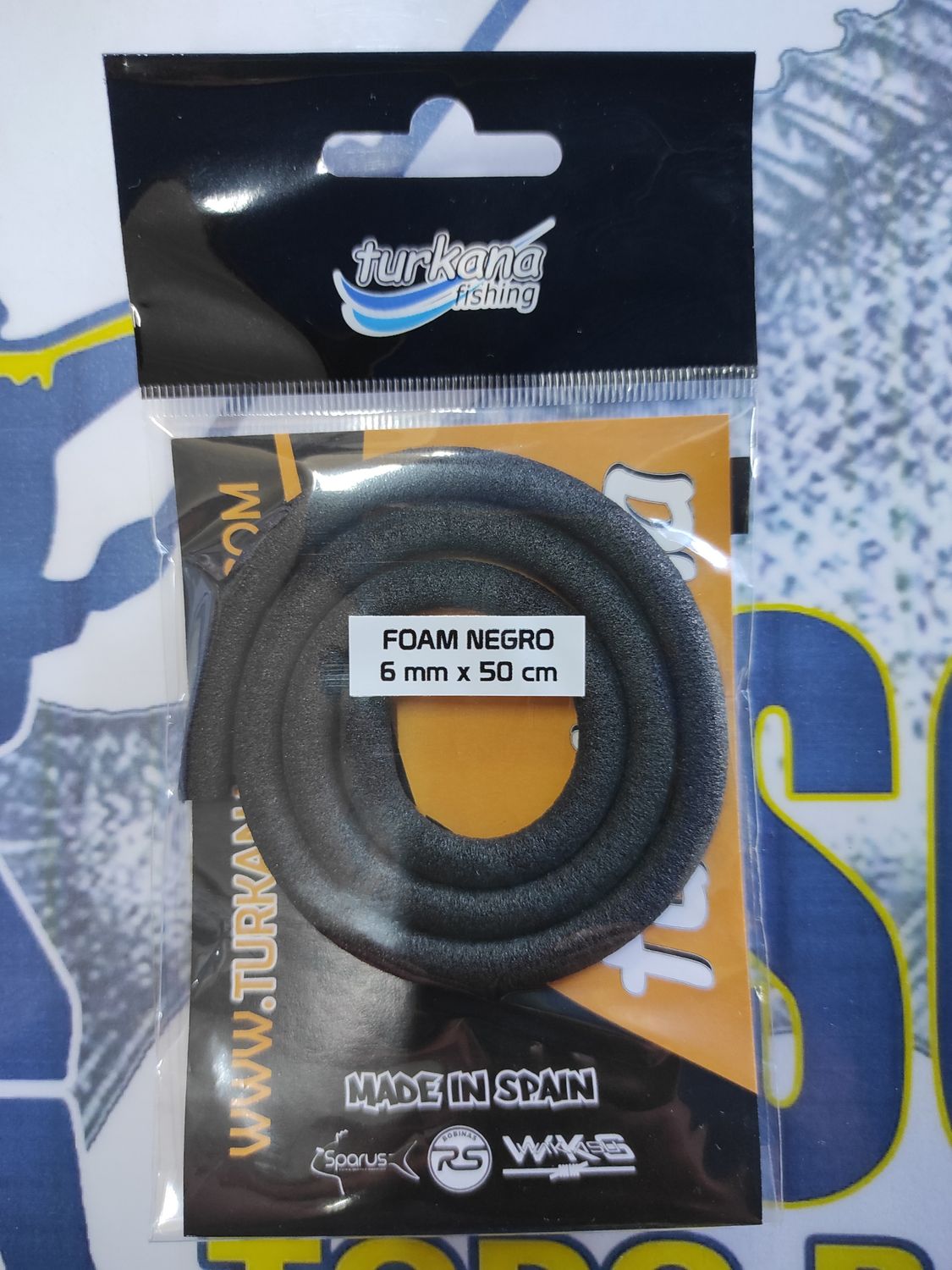FOAM NEGRO 6mm x 50 cm - Turkana
