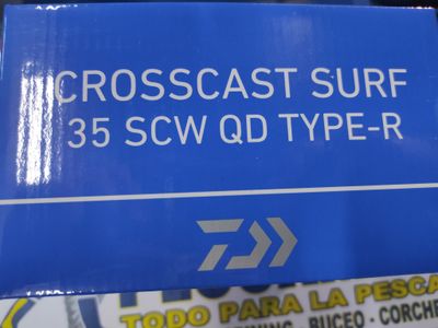 Carrete Daiwa Crosscast Surf 35 Scw QD TypeR