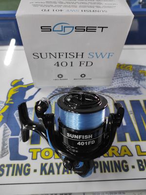 Carrete Sunfish SWF 401 FD con Hilo