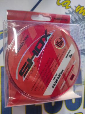 Linea Puente 10x15 - 0.18/0.57 - 15 Mtr - Shox Tubertini - Roja/Blanca