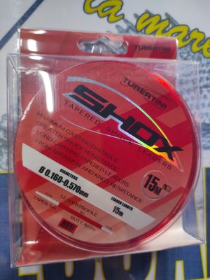 Linea Puente 10x15 - 0.16/0.57 - 15 Mtr - Shox Tubertini - Roja/Blanca