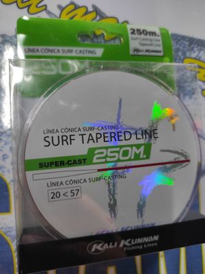 Linea Cola de Rata 250Mtr - 0.20/0.57 - Kali Kunnan - Roja